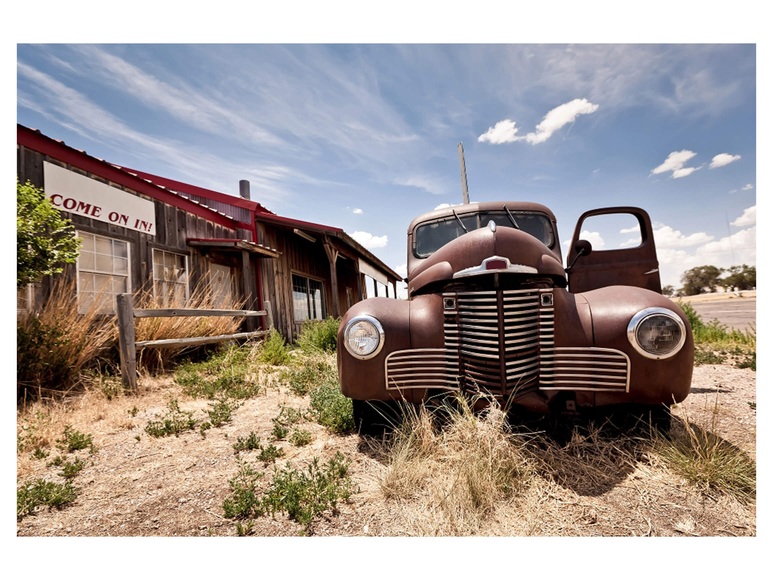 Oldtimer in Der Wüste