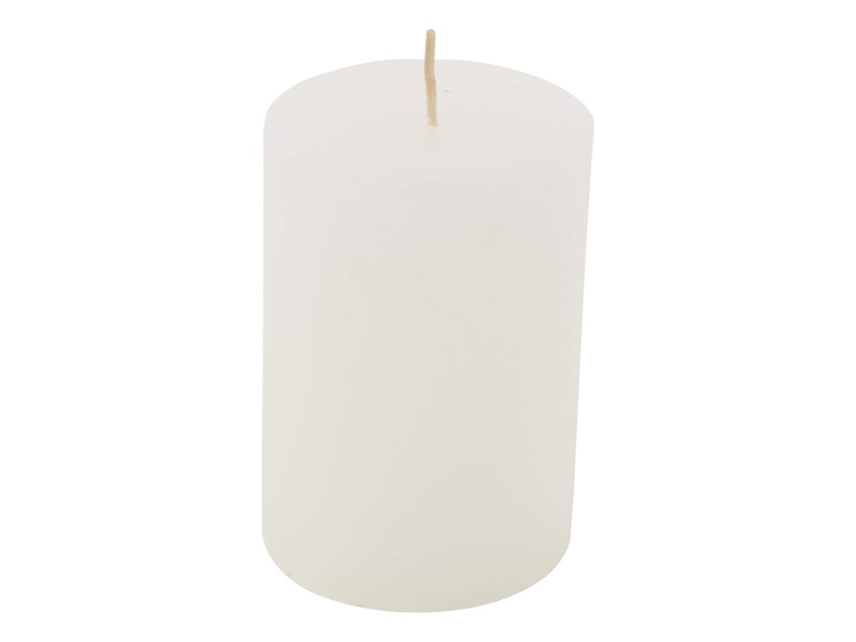 Boutique Kerze Weiss 10 cm
