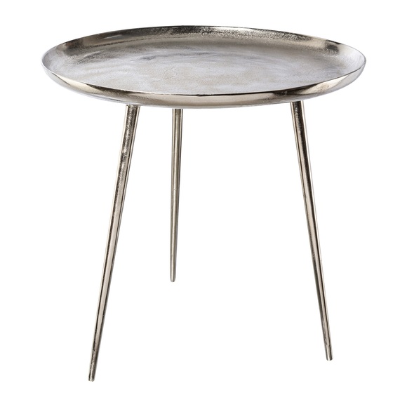 Beistelltisch Aluminium H: 56 cm