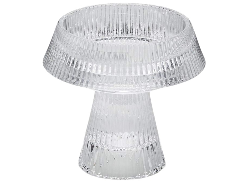 Kerzenständer Klarglas H: 10 cm