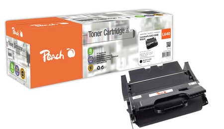 Peach Tonermodul schwarz kompatibel zu Lexmark 64016HE