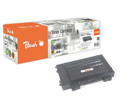 Peach Tonermodul gelb, kompatibel zu Samsung CLP-500D5Y