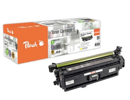 Peach Tonermodul gelb, kompatibel zu HP CE252A