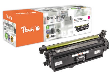 Peach Tonermodul magenta, kompatibel zu HP No. 650, CE273A m