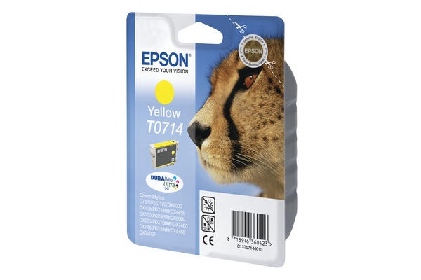 Original Tintenpatrone gelb Epson T0714, C13T071440