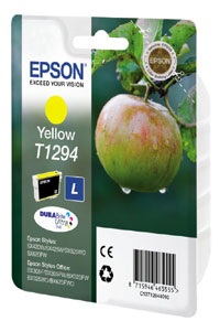 Original Tintenpatrone gelb Epson T1294, C13T129440