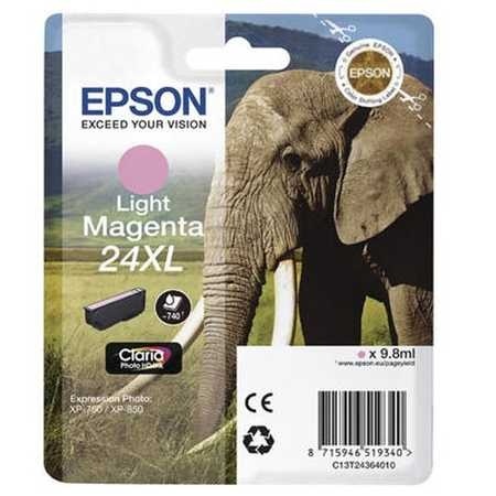 Original Tintenpatrone XL light magenta Epson No. 24XL lm, T2436