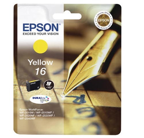 Original Tintenpatrone gelb Epson No. 16 y, T16244