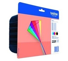 Original Valuepack schwarz, color, Brother LC-223VAL