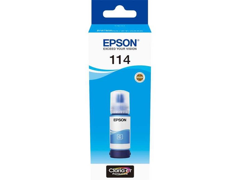Epson 114 - 70 ml - Cyan - Original - Nachfülltinte - für EcoTank ET-8500