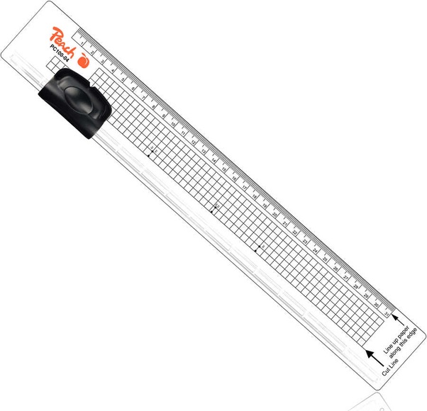 Peach Ruler Trimmer - PC100-04