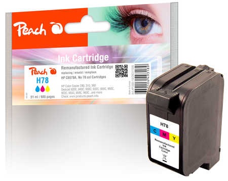 Peach Druckkopf color High Capacity kompatibel zu HP No. 78, C6578A