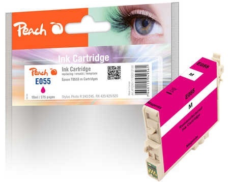 Peach Tintenpatrone magenta kompatibel zu Epson T0553