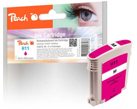 Peach Tintenpatrone magenta kompatibel zu HP No. 11 magenta, C4837A