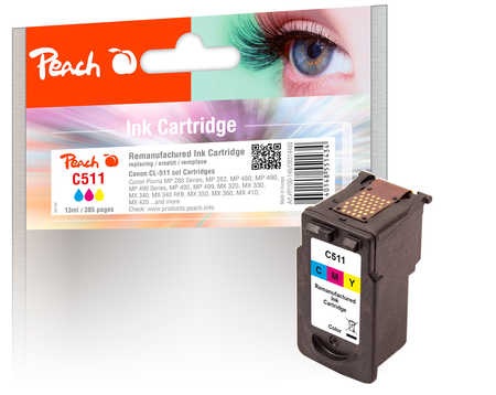 Peach Druckkopf color kompatibel zu Canon CL-511