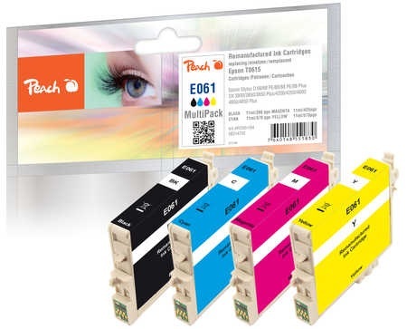 Peach Patrone Epson T0615 MultiPack Retail Comp.