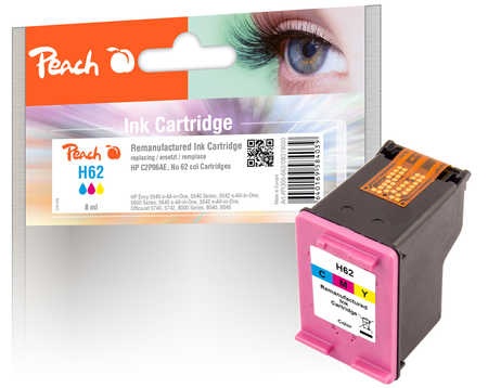 Peach Druckkopf color kompatibel zu HP No. 62, C2P06AE