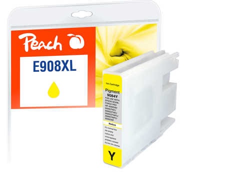 Peach Tintenpatrone XL gelb kompatibel zu Epson No. 908, T9084