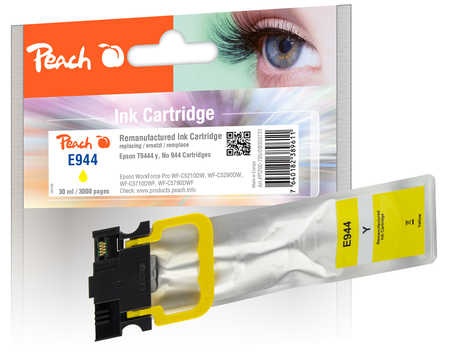Peach Tintenpatrone gelb kompatibel zu Epson T9444, No. 944 y