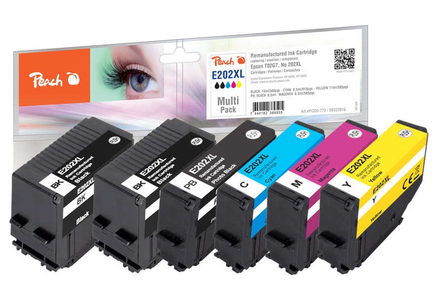 Peach Epson No. 202XL Multi-Pack-Plus, REM, FW