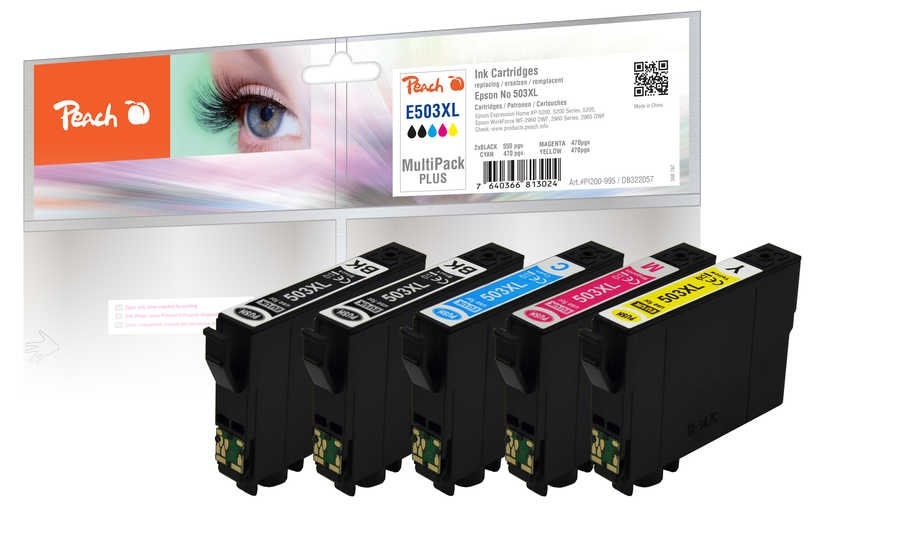Tintenpatrone »Peach Epson T09R6, 503XL MP Plus C/M/Y/BK«