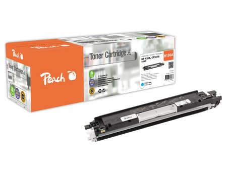 Peach Tonermodul cyan kompatibel zu HP No. 130A, CF351A