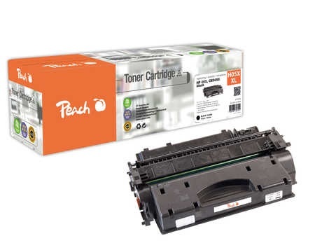 Peach Tonermodul schwarz kompatibel zu HP CE505X