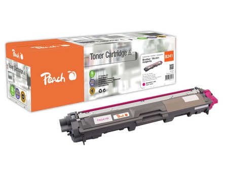 Peach Tonermodul magenta, kompatibel zu Brother TN-241M