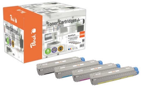 Peach Spar Pack Tonermodule kompatibel zu OKI MC860-series