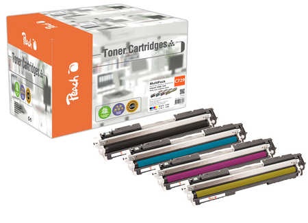 Peach Spar Pack Tonermodule kompatibel zu Canon CRG-729 series