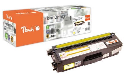 Peach Tonermodul gelb, kompatibel zu Brother TN-423Y