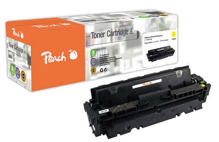 Peach Tonermodul gelb kompatibel zu HP 410A, CF412A