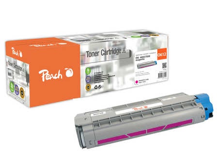 Peach Tonermodul magenta kompatibel zu OKI 46507506