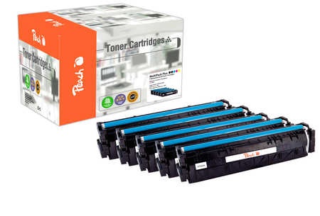 Peach Spar Pack Plus Tonermodule kompatibel zu HP No. 203A
