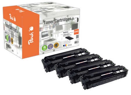 Peach Spar Pack Tonermodule kompatibel zu Canon CRG-045