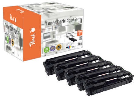 Peach Spar Pack Plus Tonermodule kompatibel zu Canon CRG-045H