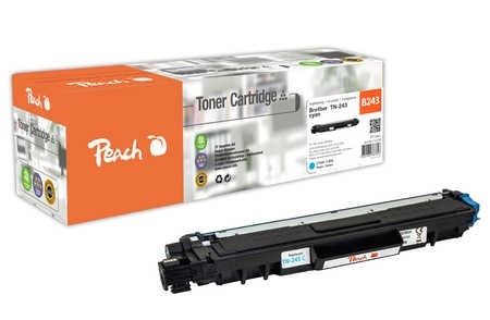 Peach Tonermodul cyan, kompatibel zu Brother TN-243C