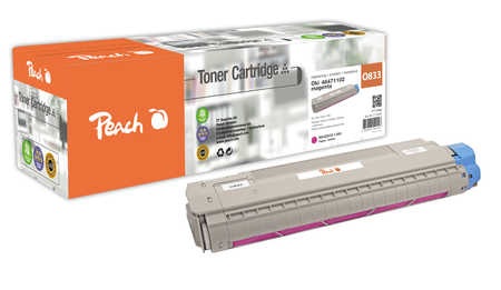 Peach Tonermodul magenta kompatibel zu OKI 46471102