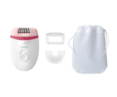 Philips Satinelle Essential - Kompakter Epilierer mit Kabel - BRE255/00