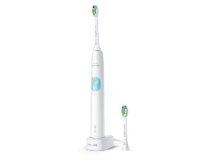 Philips Sonicare Schallzahnbürste HX6807/51 ProtectiveClean 4300, Aufsteckbürsten: 2 Stk.
