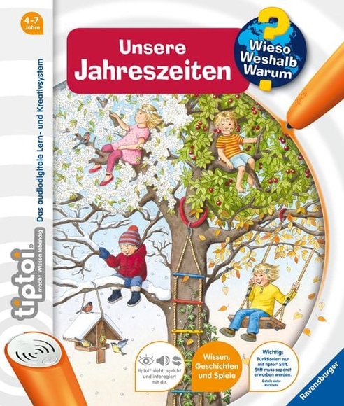 Ravensburger Verlag tiptoi® Wieso? Weshalb? Warum? Unsere Jahreszeiten