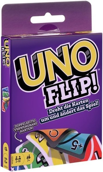 Mattel Spiele Kartenspiel UNO Flip