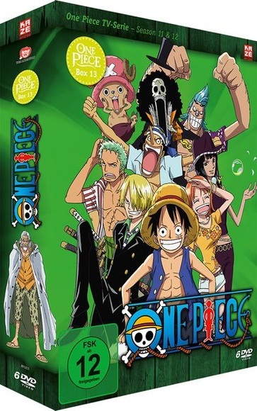 One Piece - TV-Serie. Box.13, 6 DVD
