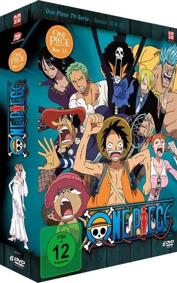 One Piece - TV-Serie. Staffel.10/11, 6 DVD