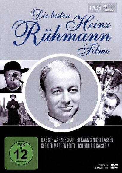 Die besten Heinz Rühmann Filme, 4 DVDs