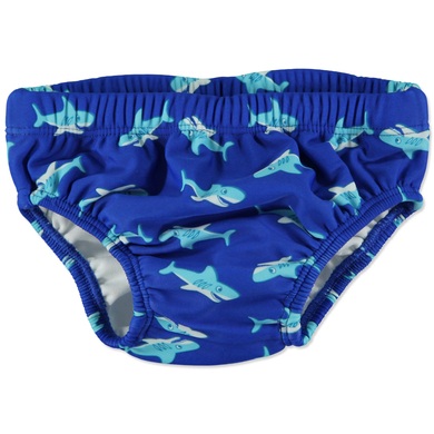Playshoes UV-Schutz Windelbadehose Hai - blau - Gr.86/92 - Jungen