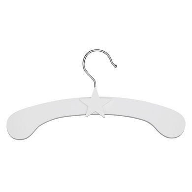 Kids Concept® Kleiderbügel Star weiß 29 cm