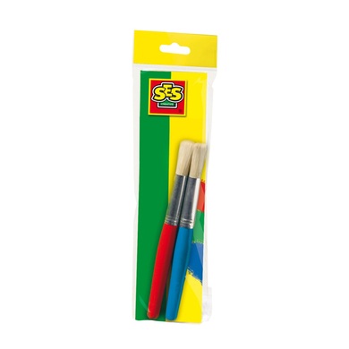 SES Creative ® Kinderpinsel dick, 2er Set