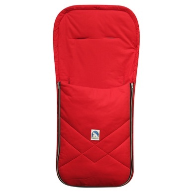 Heitmann Sommerfußsack Eisbärchen Rot - rot