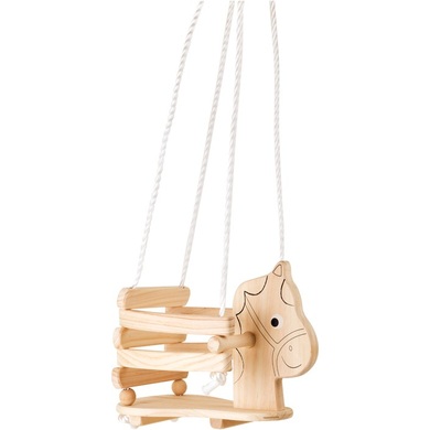 small foot ® Kleinkinderschaukel, Pferd - natur